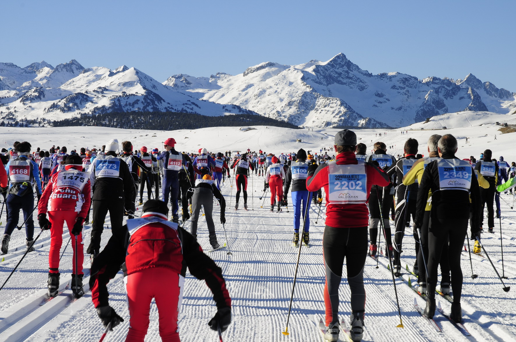 Calendario de las marchas euroloppet Marxa Beret - Carrera esquí nórdico 