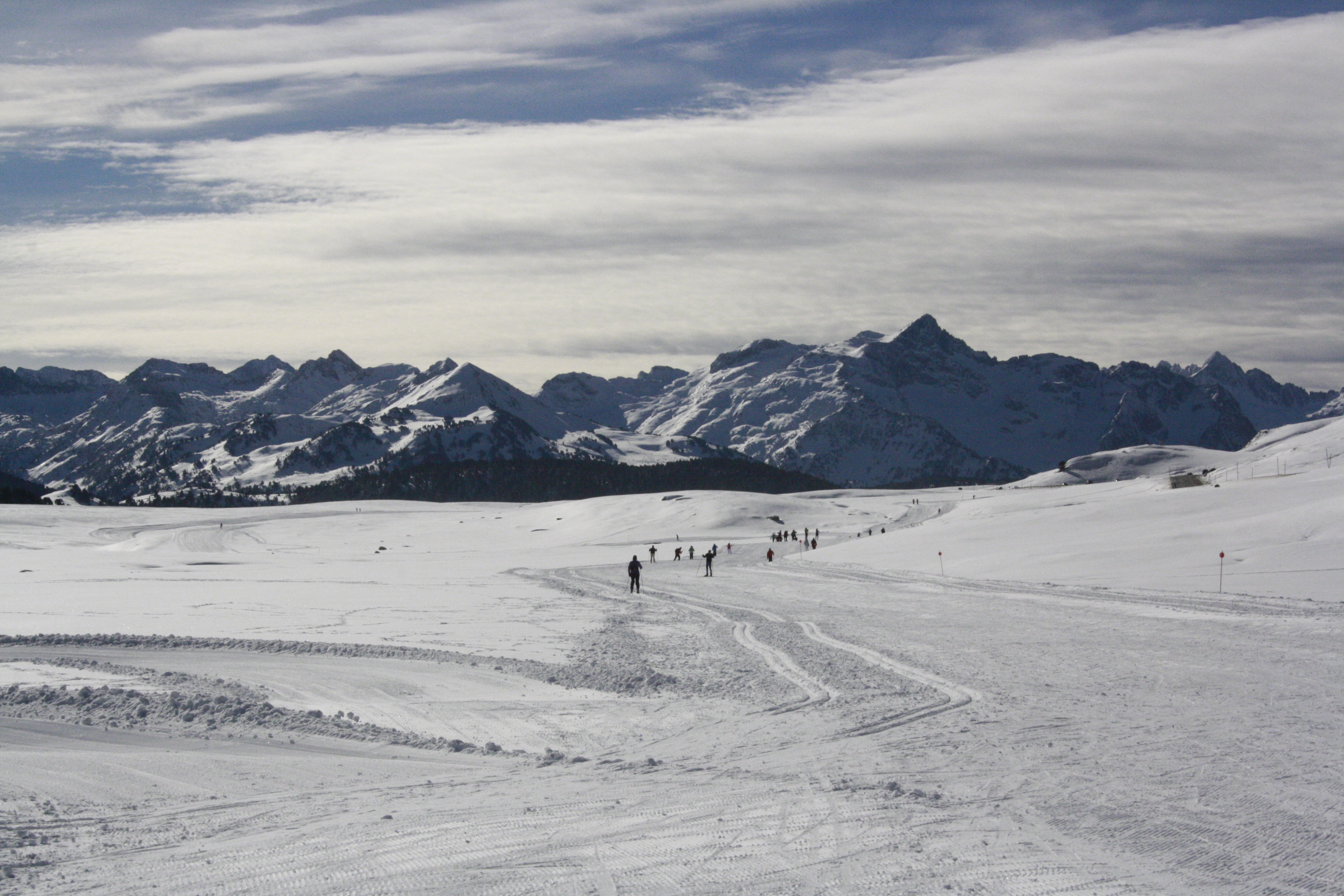 Fantásticas condiciones de la nieve antes de la Marxa Beret