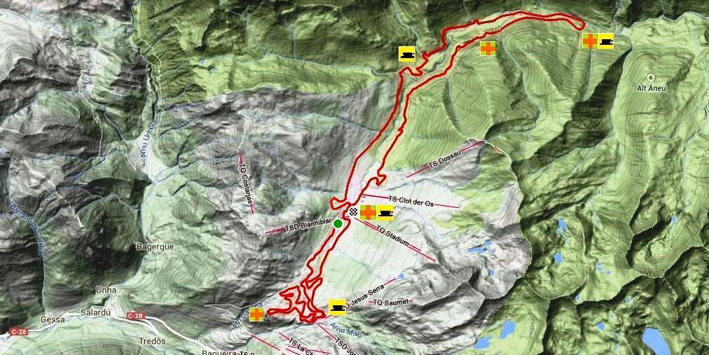 Mantenimiento del circuito de 42 km